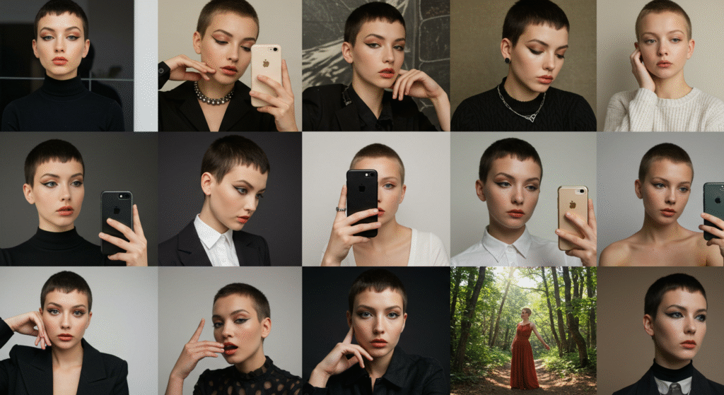 Artistic Selfies captions for IG