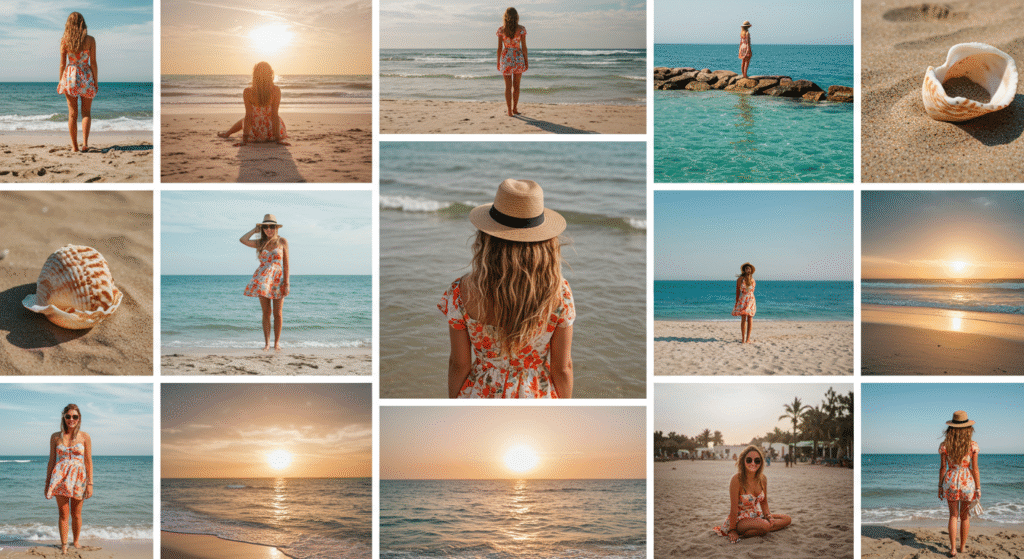 Beach captions for Instagram