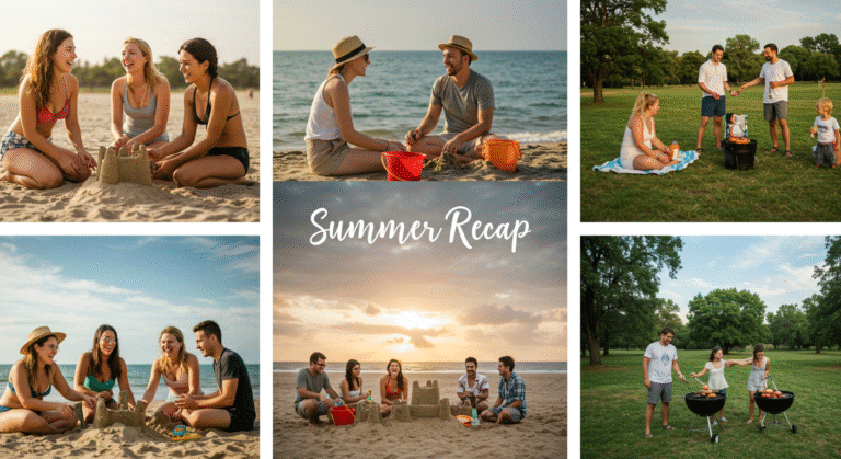 Summer recap Instagram captions