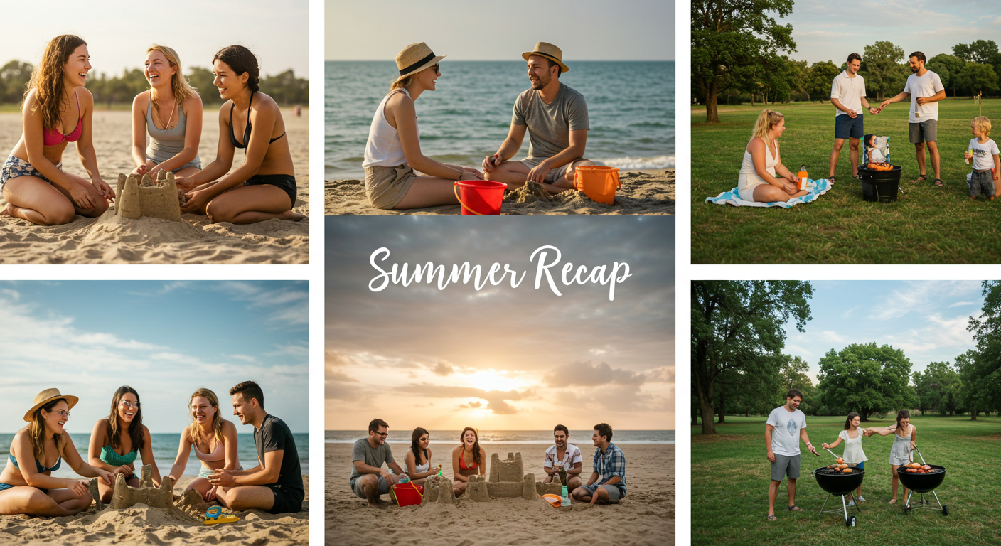Summer recap Instagram captions