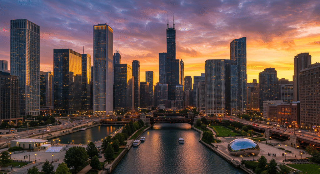 Chicago Instagram captions and puns