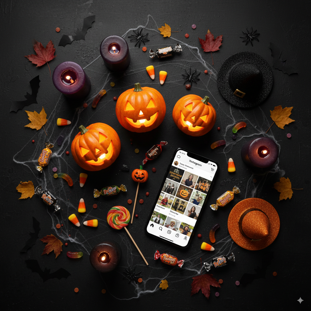 Halloween captions for Instagram