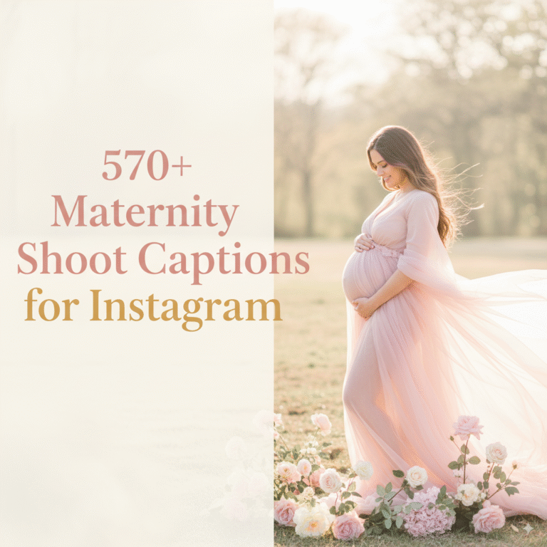 Maternity shoot captions for Ig