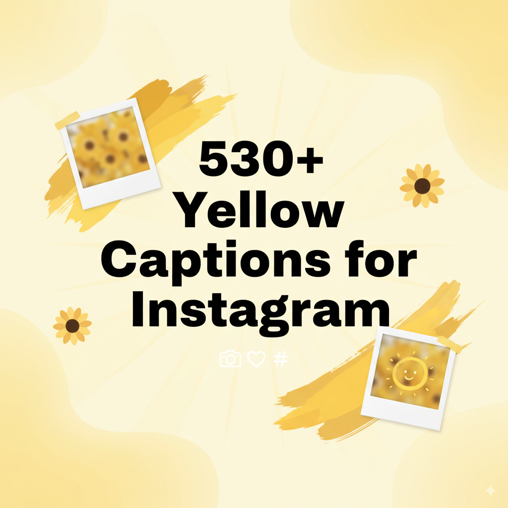 Yellow Captions