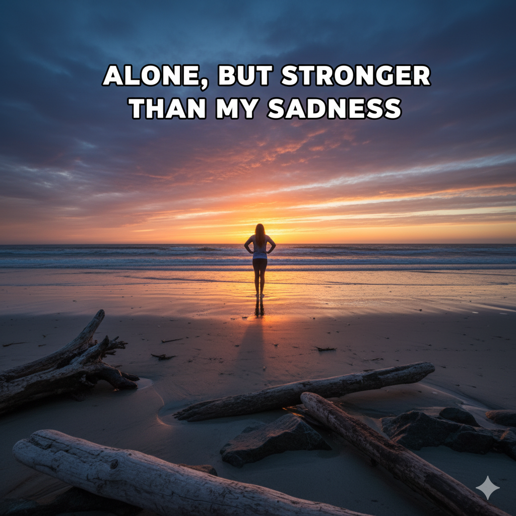 alone but stronger