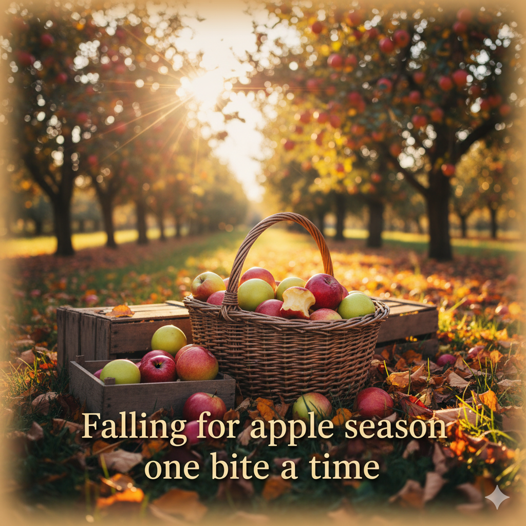 Best apple picking captions