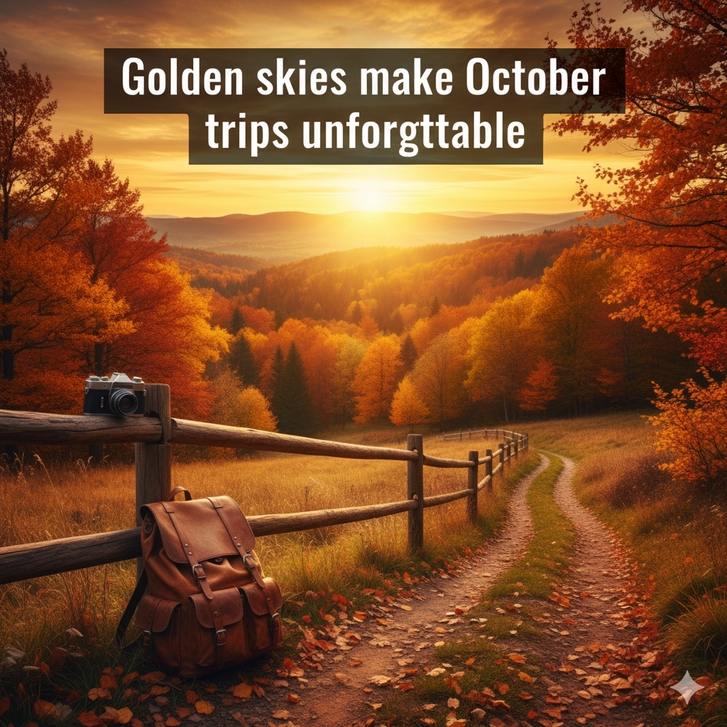Golden skies makes trip unforgettable