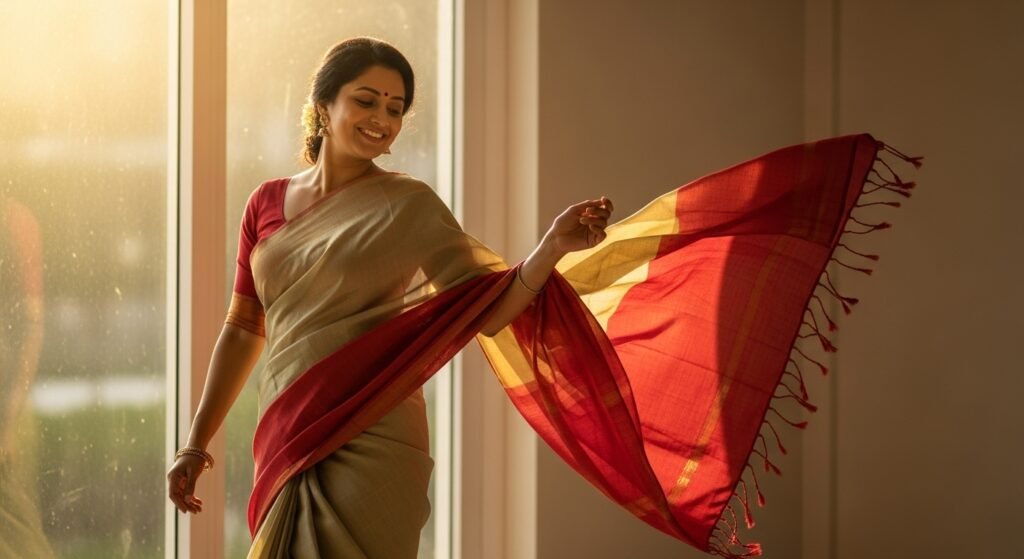 Saree Captions for IG