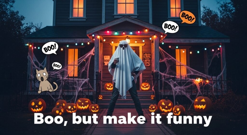 boo, but make it funny