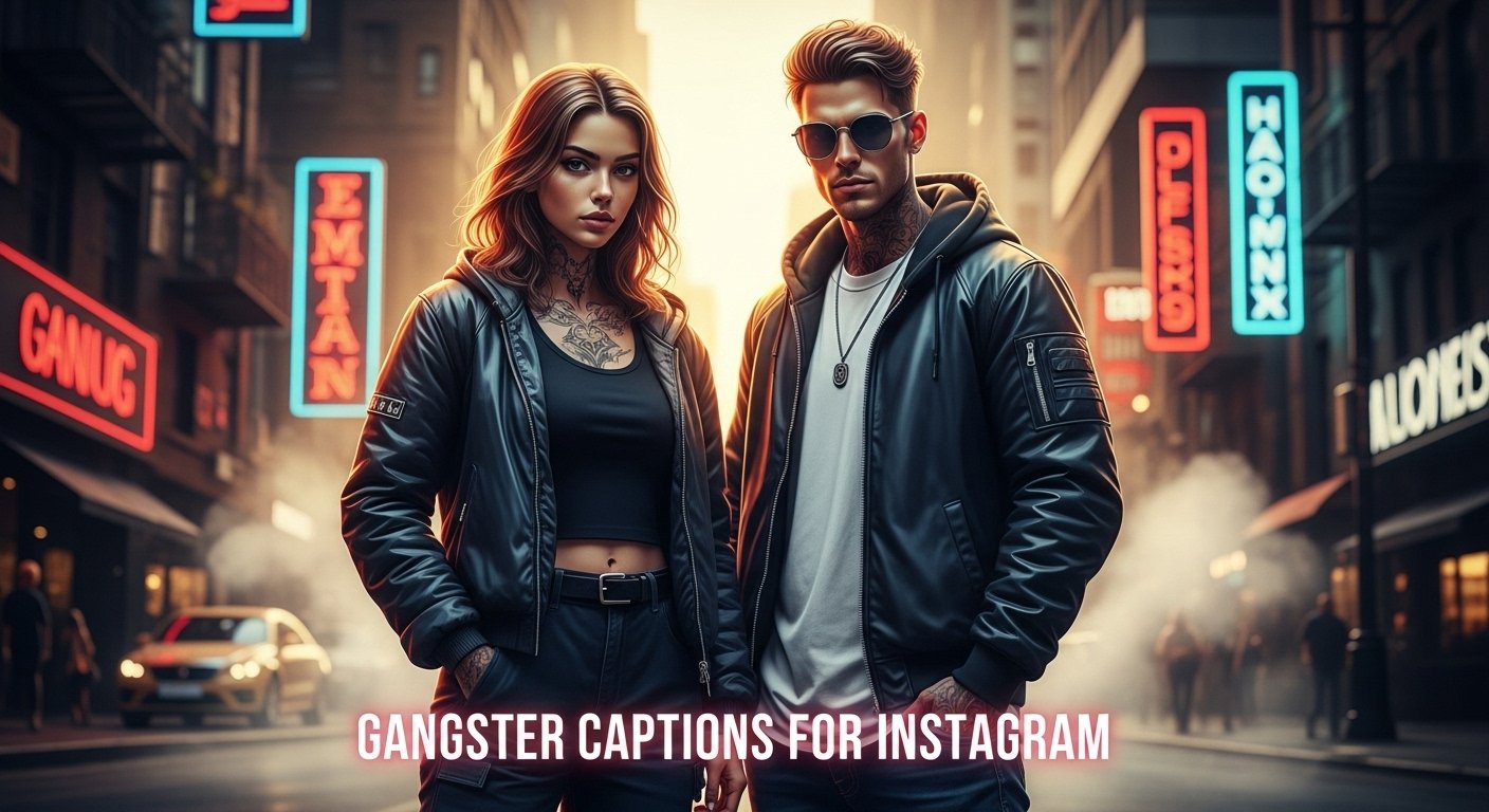 Gangster Captions for Instagram