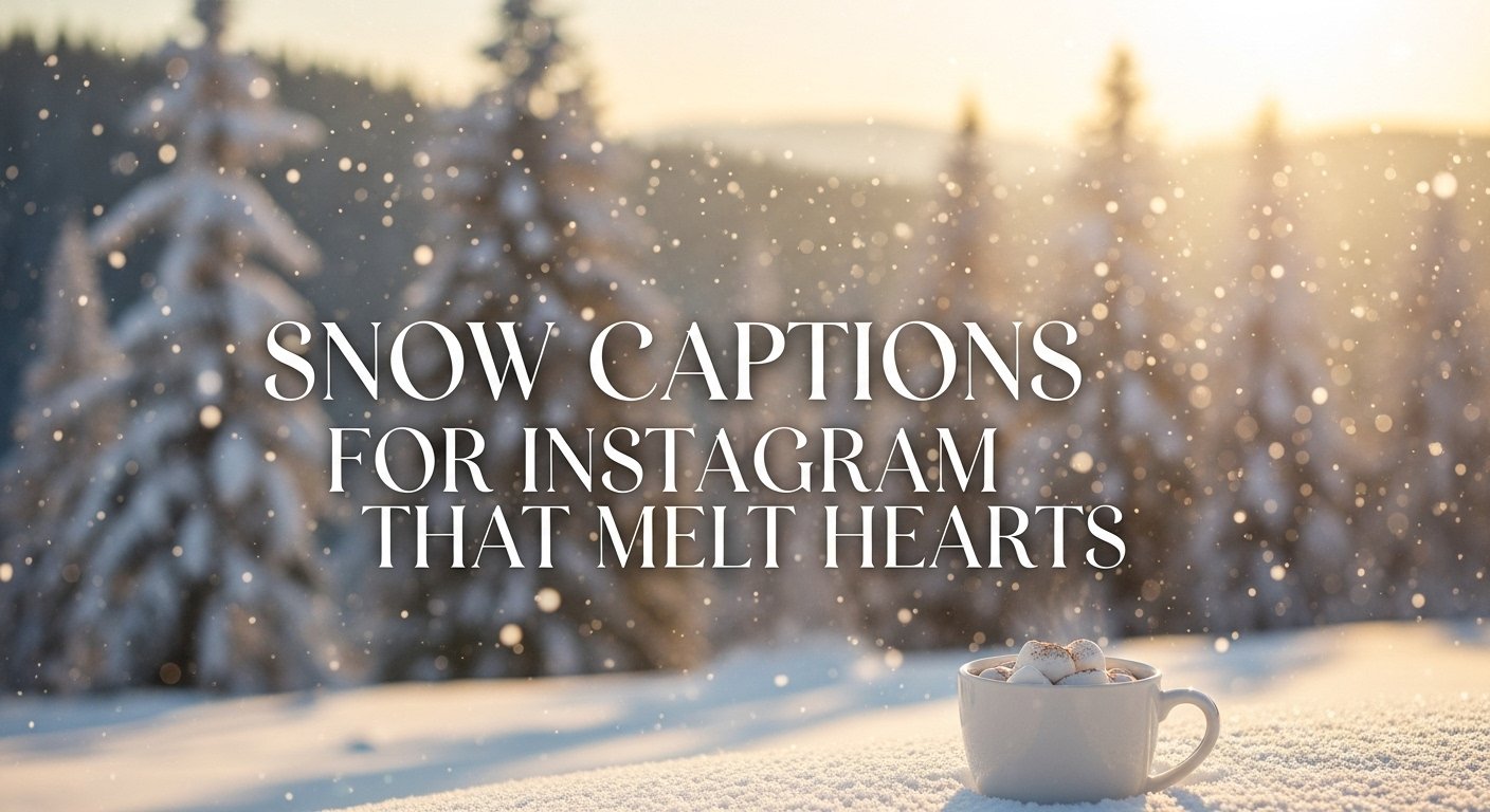Snow Captions for Instagram