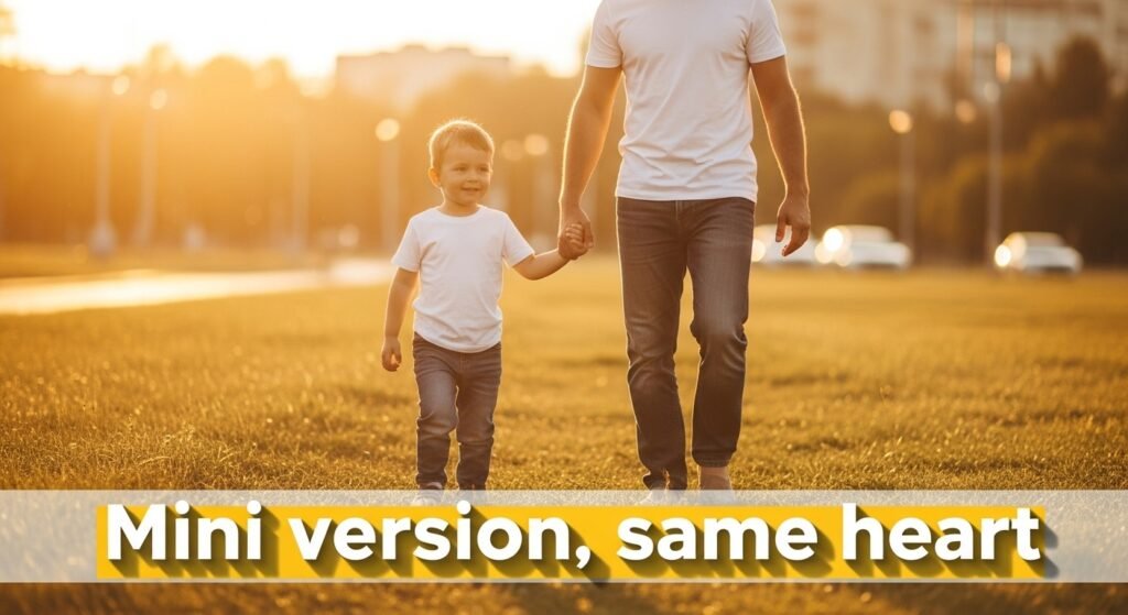mini versions same heart