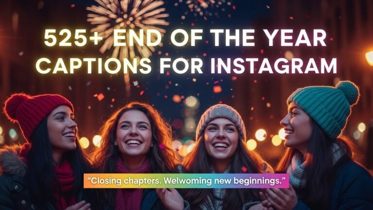 End of year captions