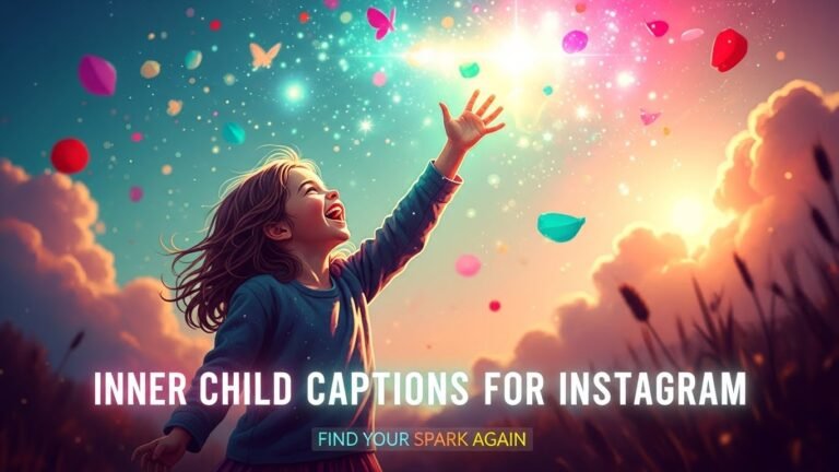 Inner child captions