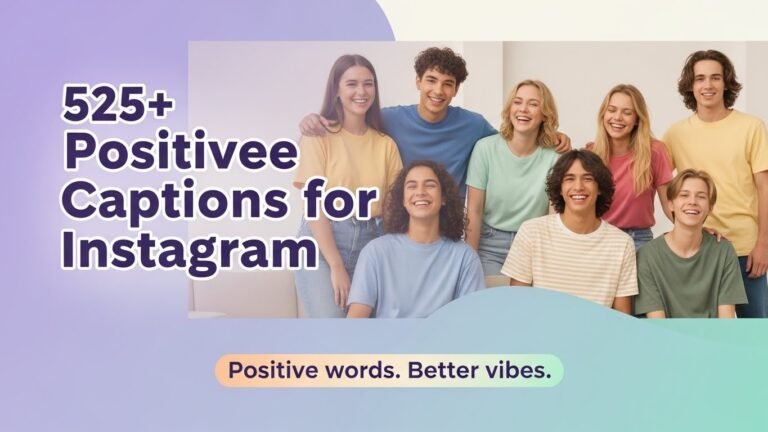 Positive captions for Instagram