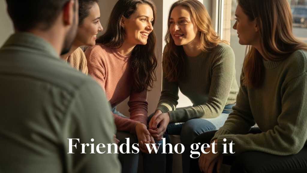 Friends who get it