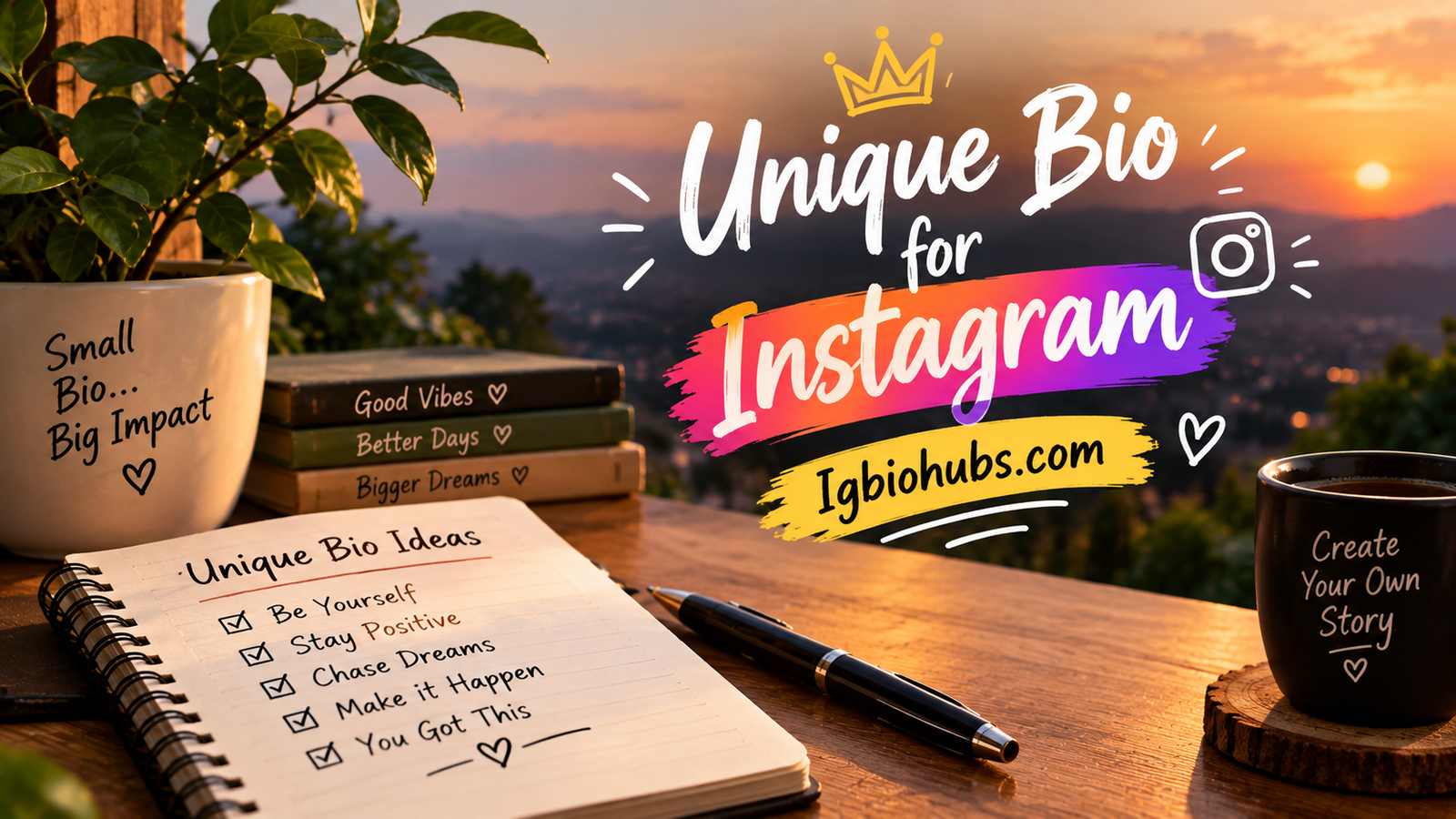 Unique Bio for Instagram Short, Classy & Attractive Ideas