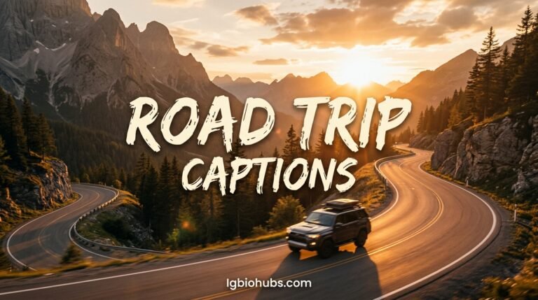 120+ Road Trip Captions and Tips for Friends, Couples and Family Trips
