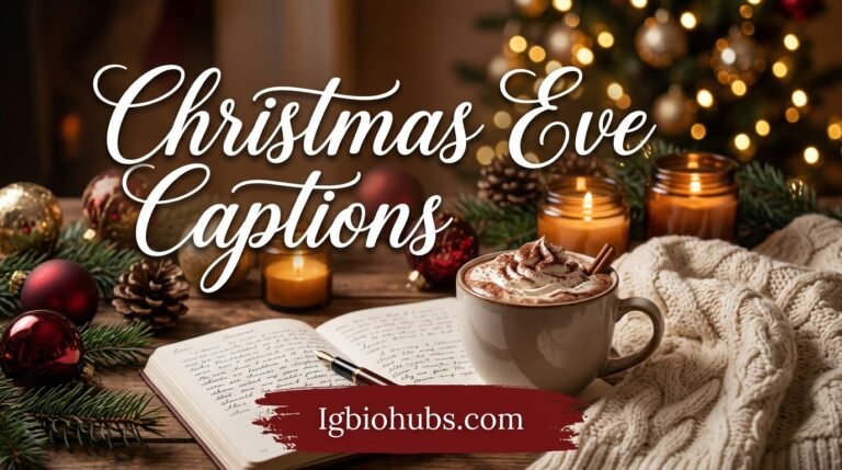 120+ Best Christmas Eve Captions for Instagram, Facebook and WhatsApp
