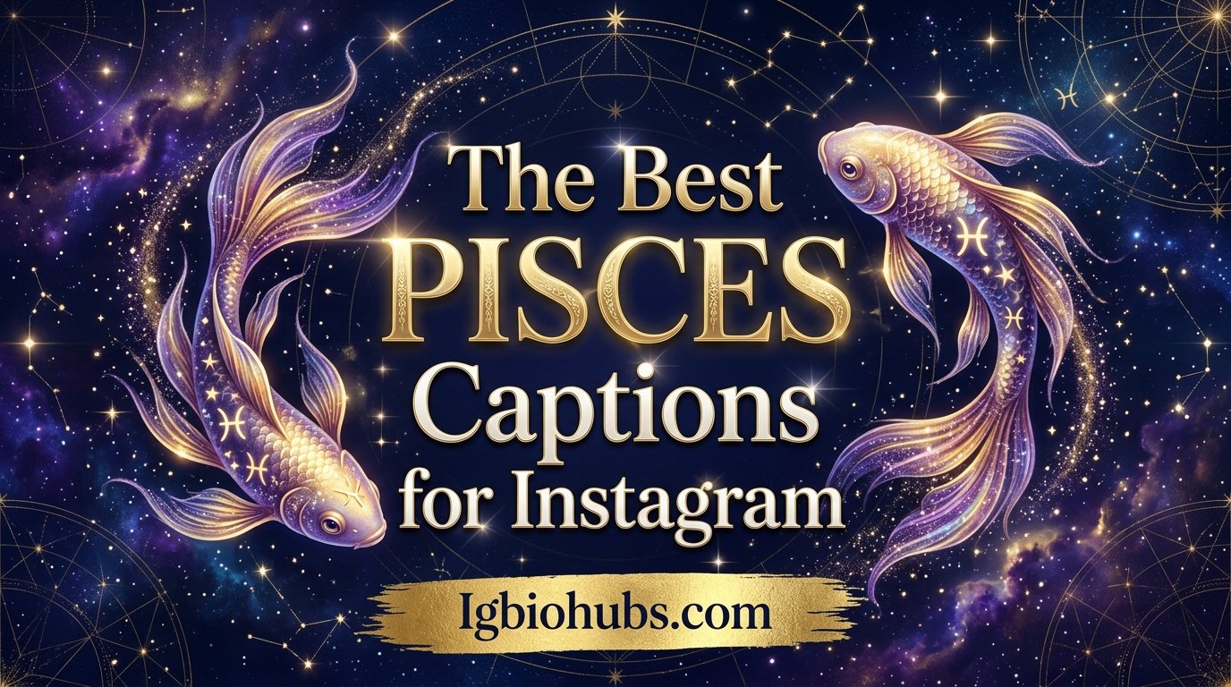 The Best Pisces Captions for Instagram Selfies, Sunsets and Birthdays (2026)