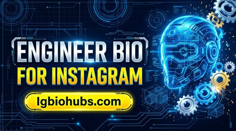Best Engineer Bio for Instagram Funny, Professional and Minimal Ideas