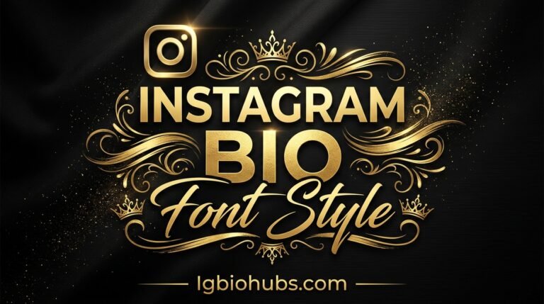 Instagram Bio Font Style How to Pick, Copy and Use the Best Ones