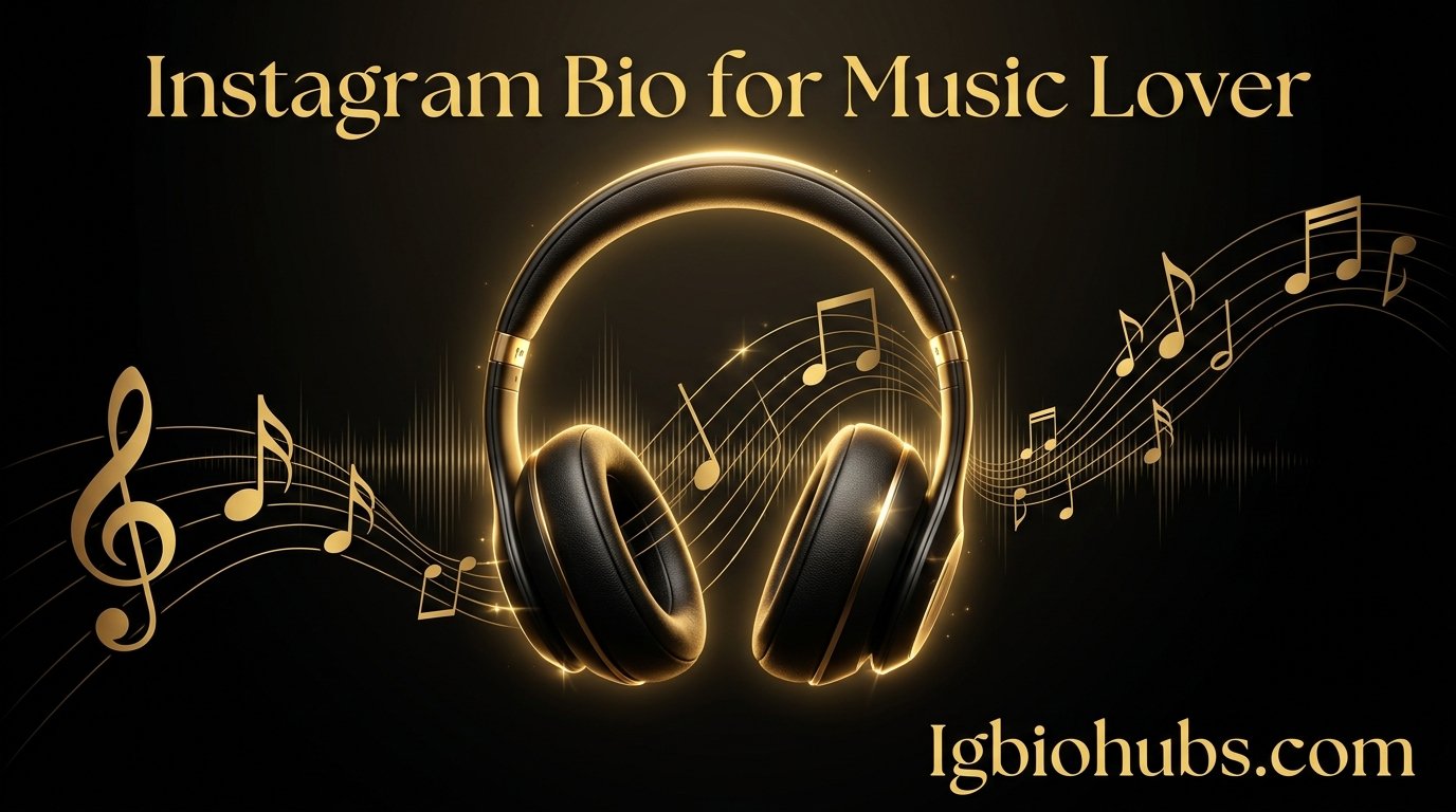 Instagram Bio for Music Lover How to Write One That Gets Followers