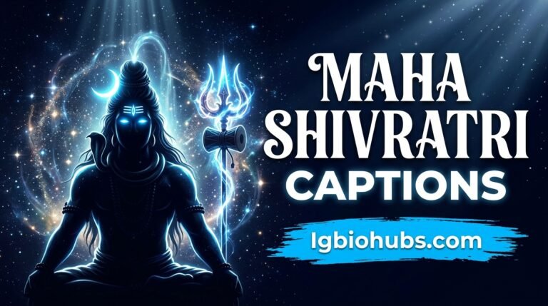Maha Shivratri Captions That Feel Real Devotional, Aesthetic and Funny