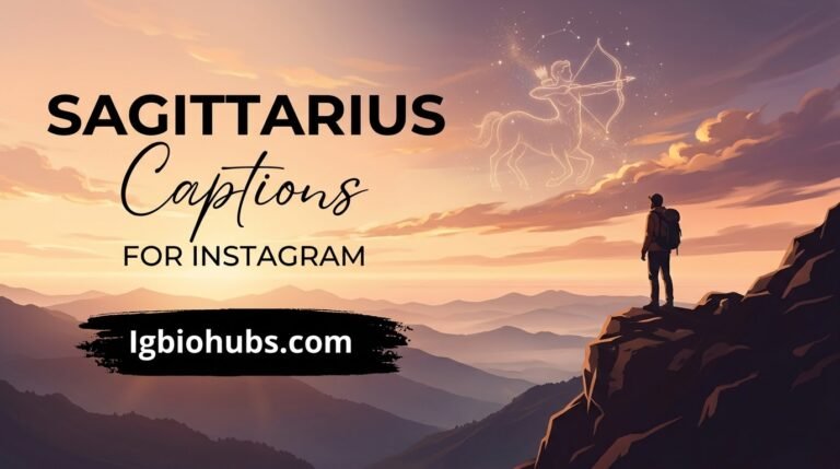 Sagittarius Captions for Instagram Short, Savage and Scroll-Stopping